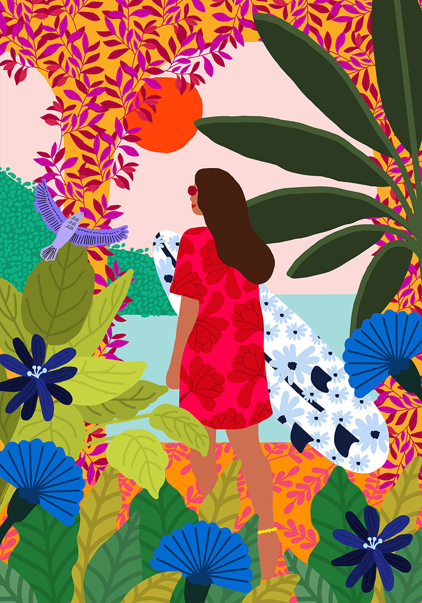 Going Surfing Plakat