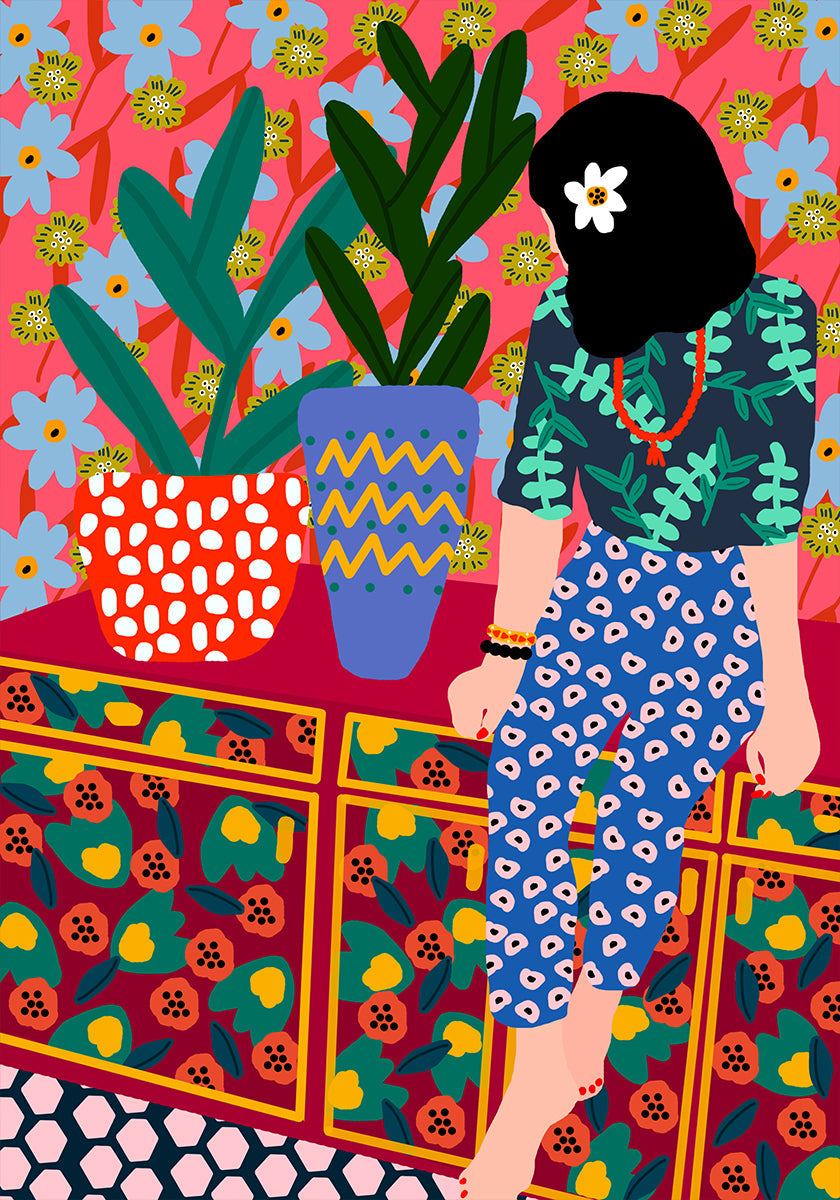 Hawaiian Girl Plakat