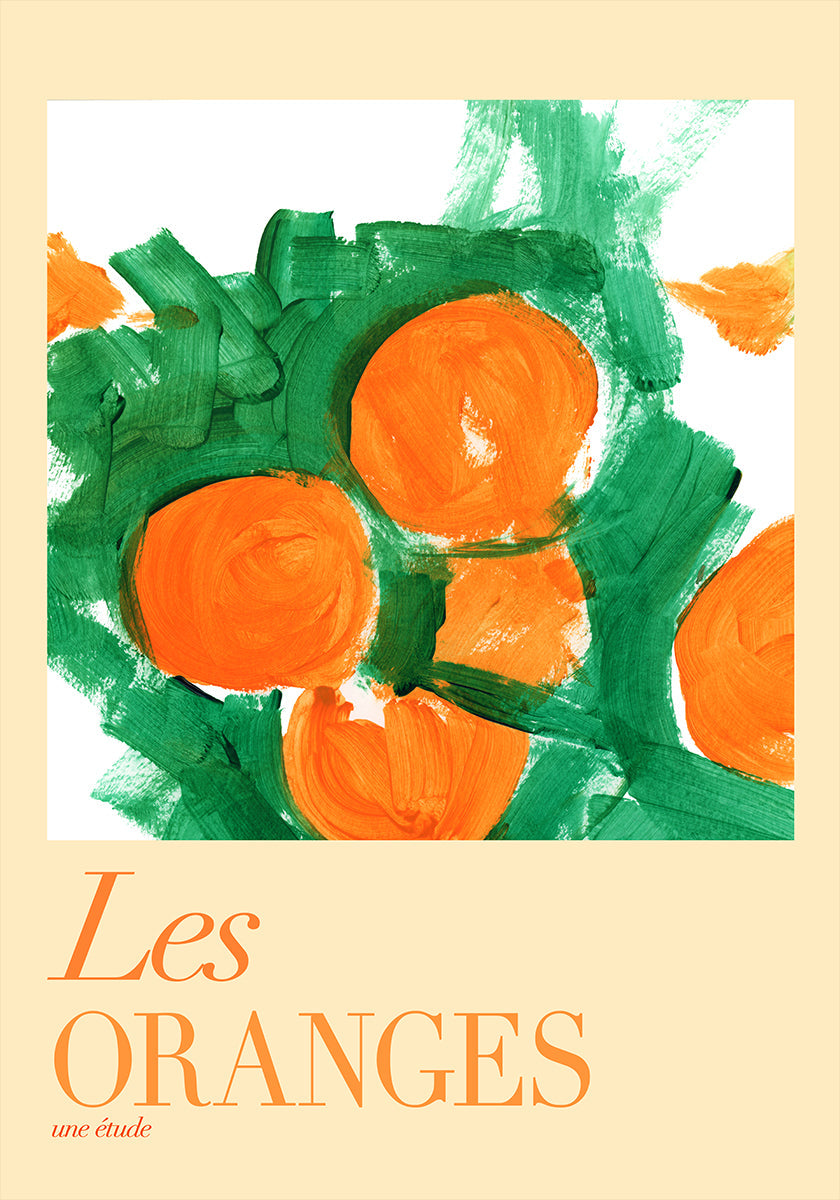 Les Oranges Une Étude 1 Plakat
