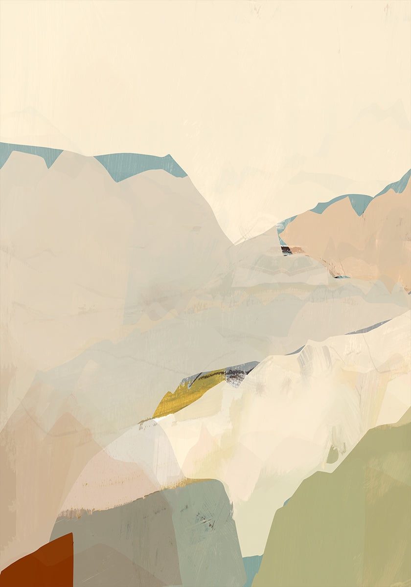 Peachy Mountain Range 2 Plakat