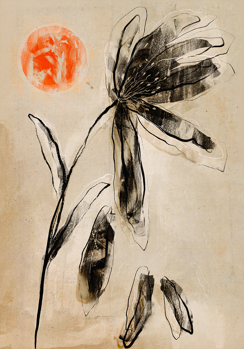 Shadowed Bloom Plakat