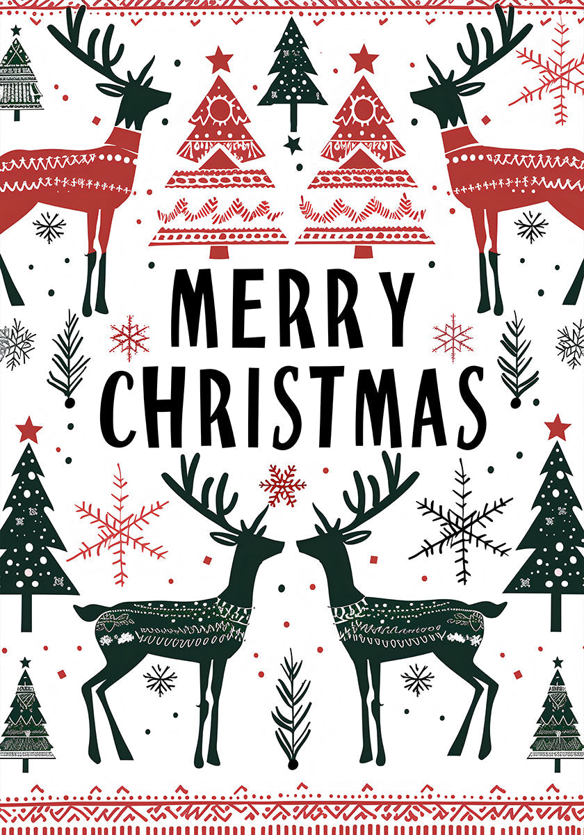 Merry Christmas No 2 Plakat