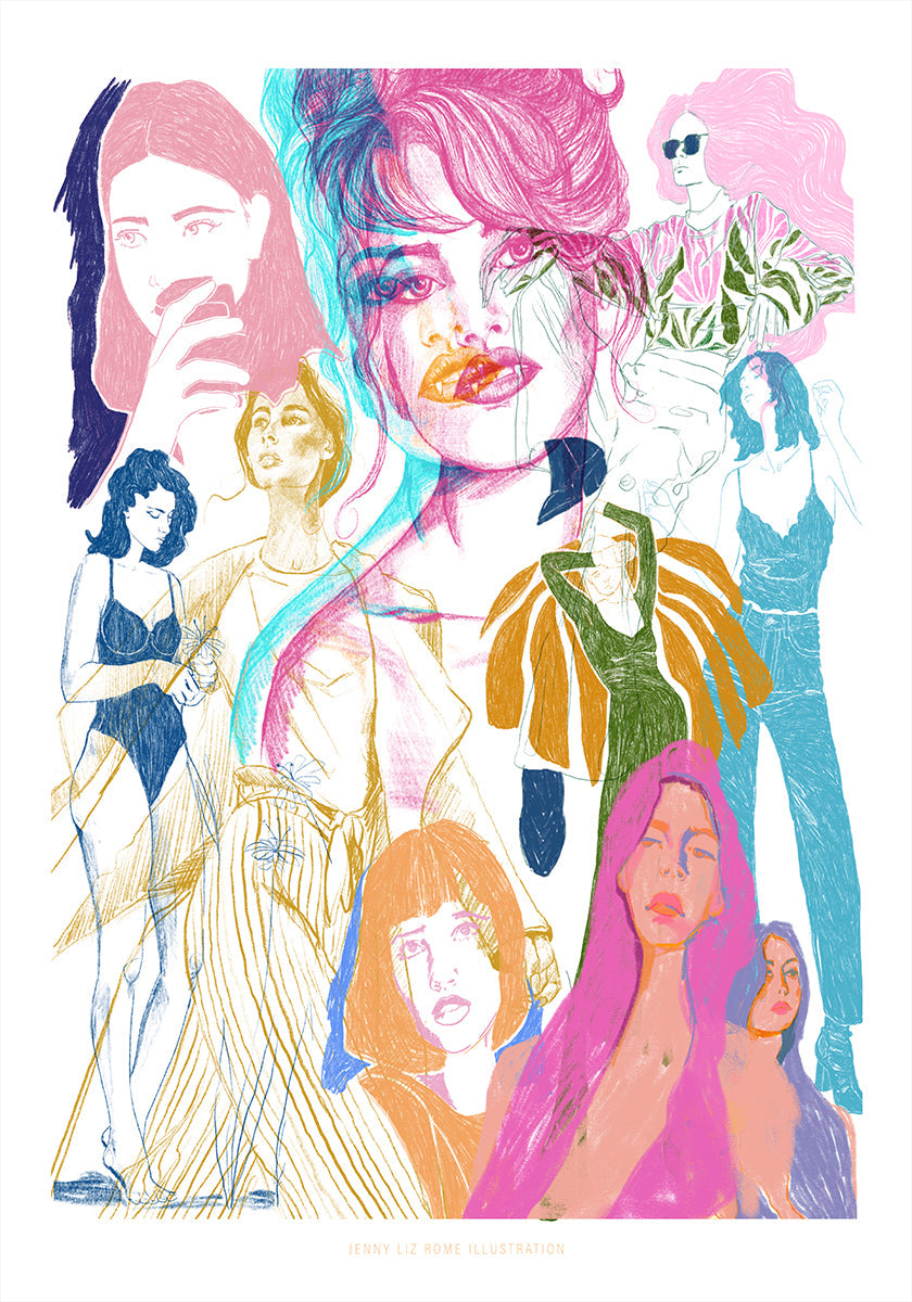 Jlr Collage1 Copy 3 Plakat