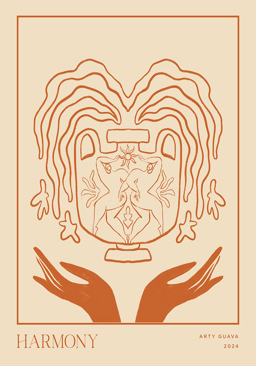 Vessel Collection : Harmony (LineArt) Plakat