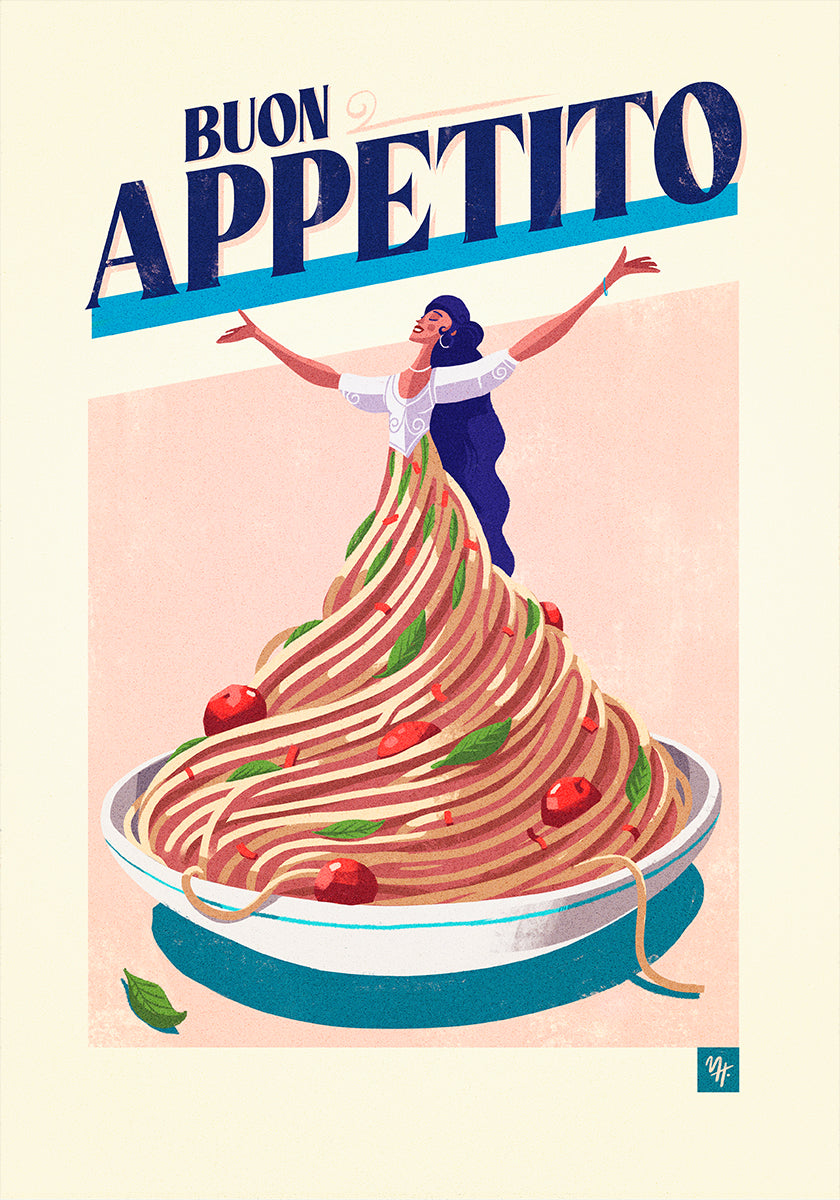 Buon Appettito Plakat