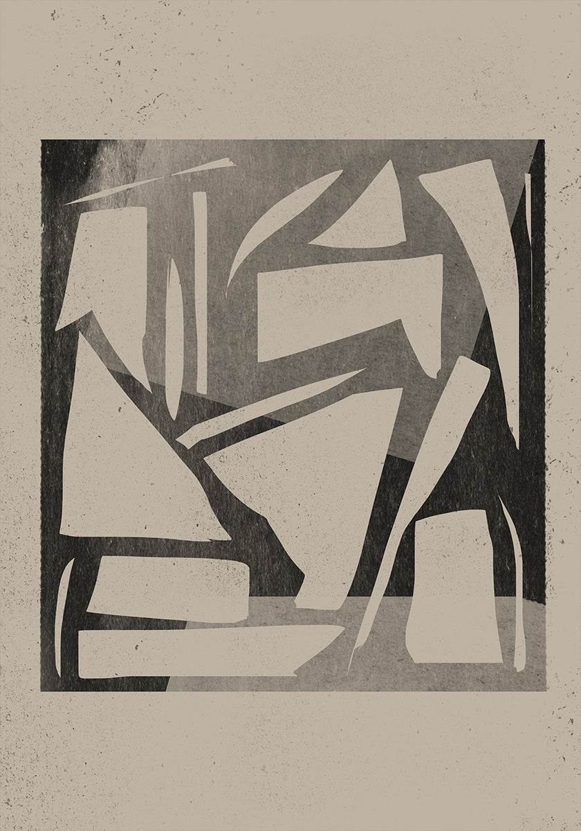 Geometric Shadows Plakat