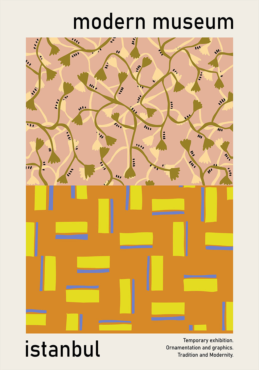 Modern Museum Istanbul Plakat