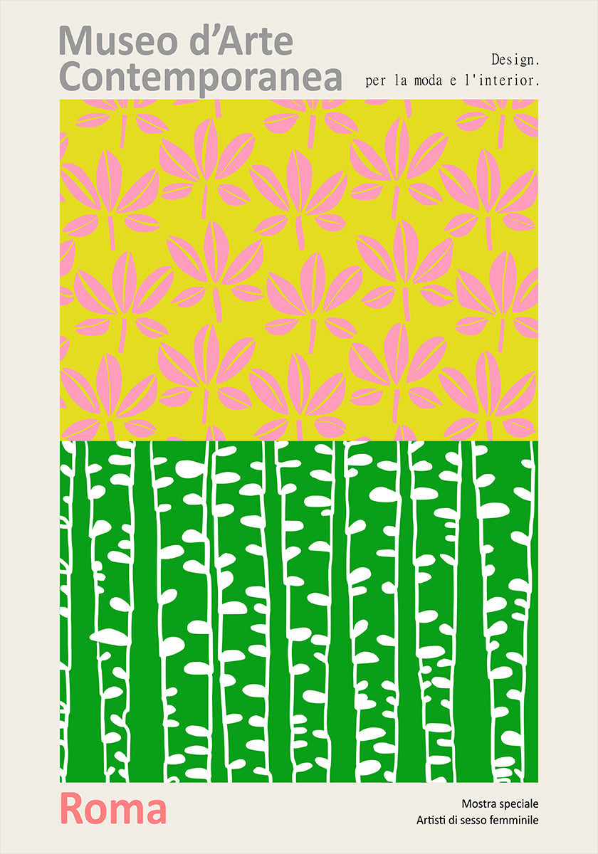 Museo D’arte Contemporanea Roma Plakat