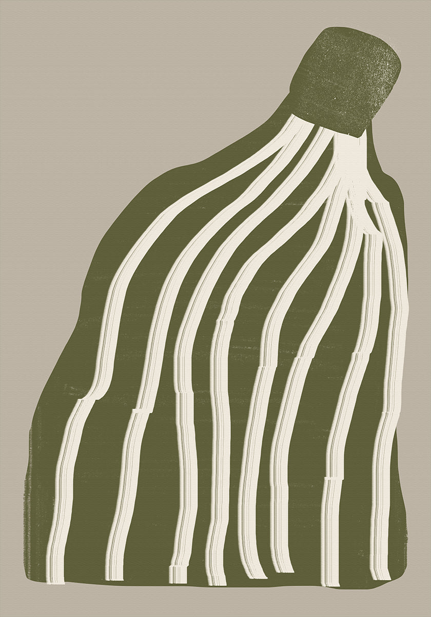 Modern Flower Plakat