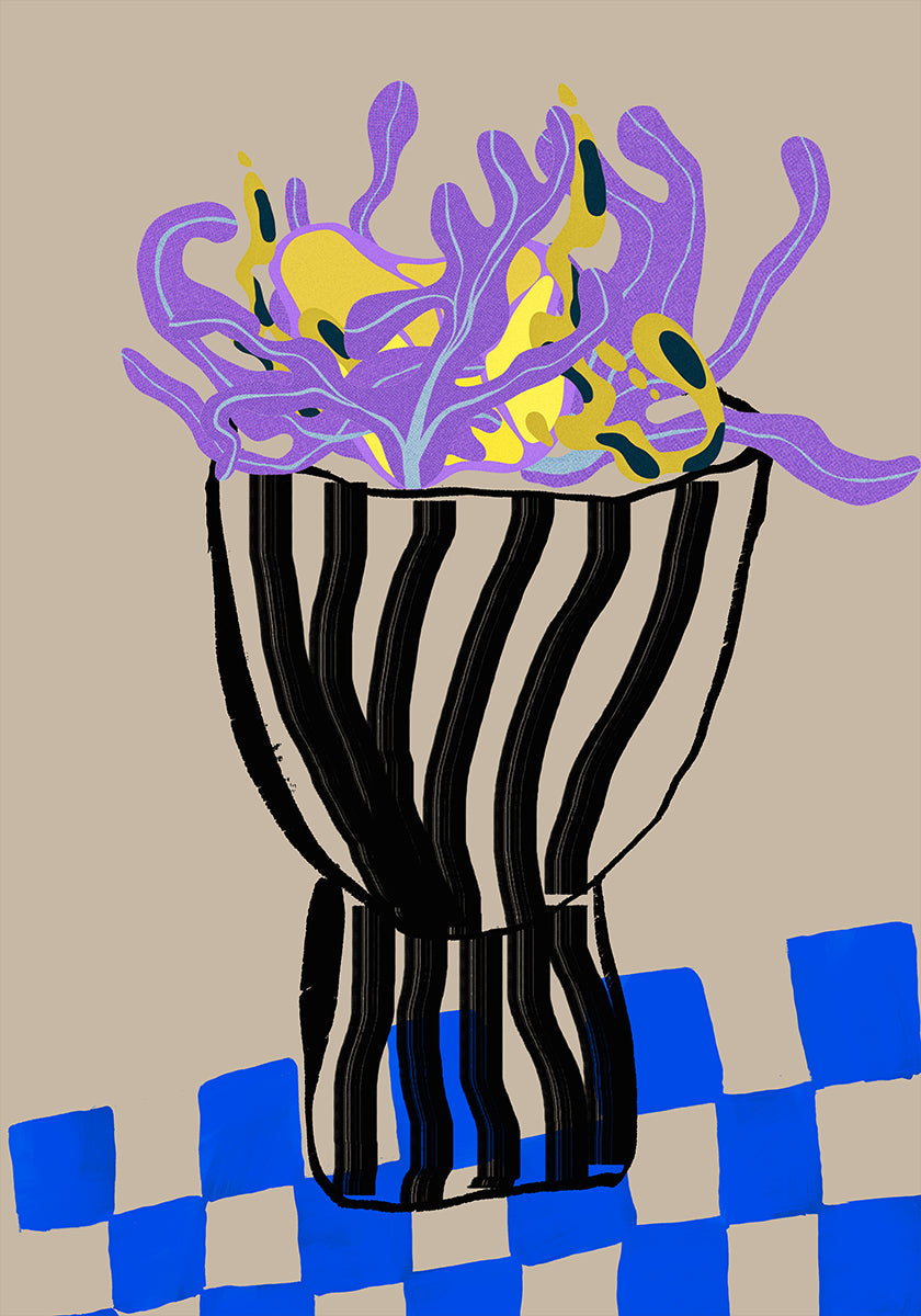 Whimsical Vase Plakat