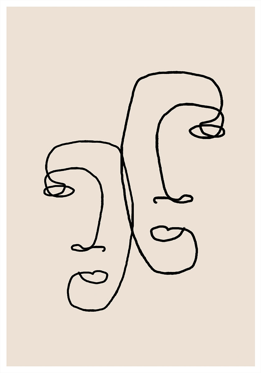 Curved Reflections Plakat