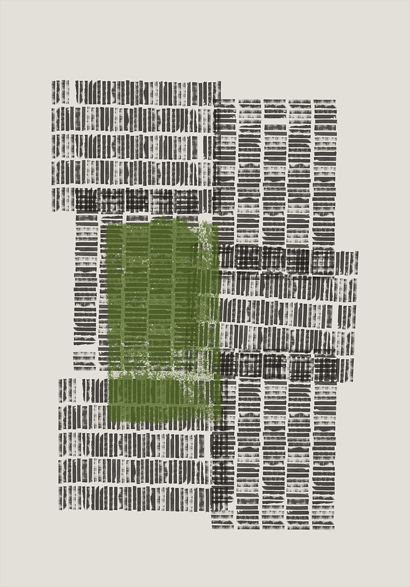 Intersecting Patterns Plakat