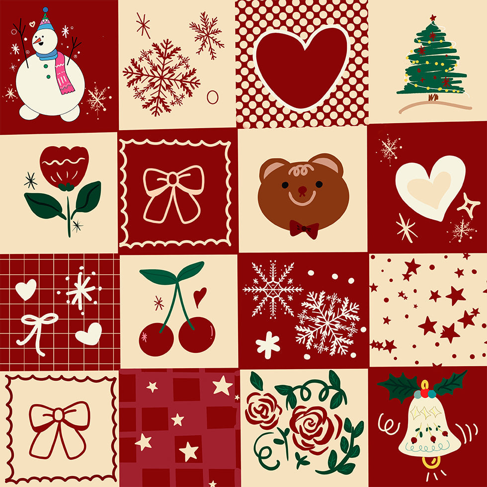 Xmass pattern Plakat