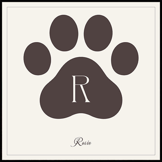 Cat's name Personal Plakat
