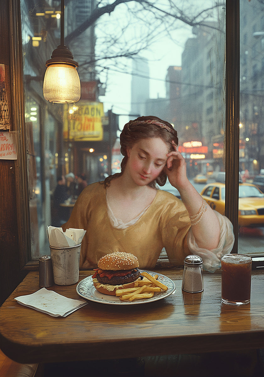 Diner disappointment Plakat