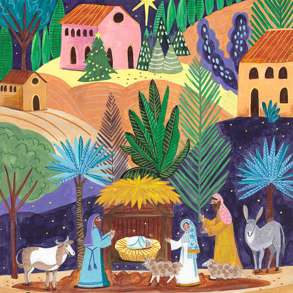 Nativity Scene Plakat