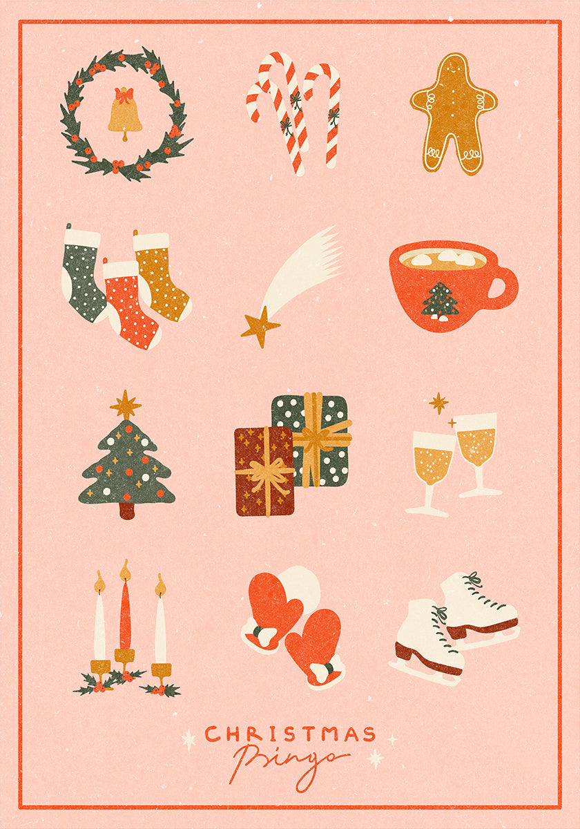 Christmas Bingo Plakat