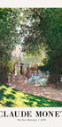 The Parc Monceau 1878 Plakat by Claude Monet - Posterbox.no
