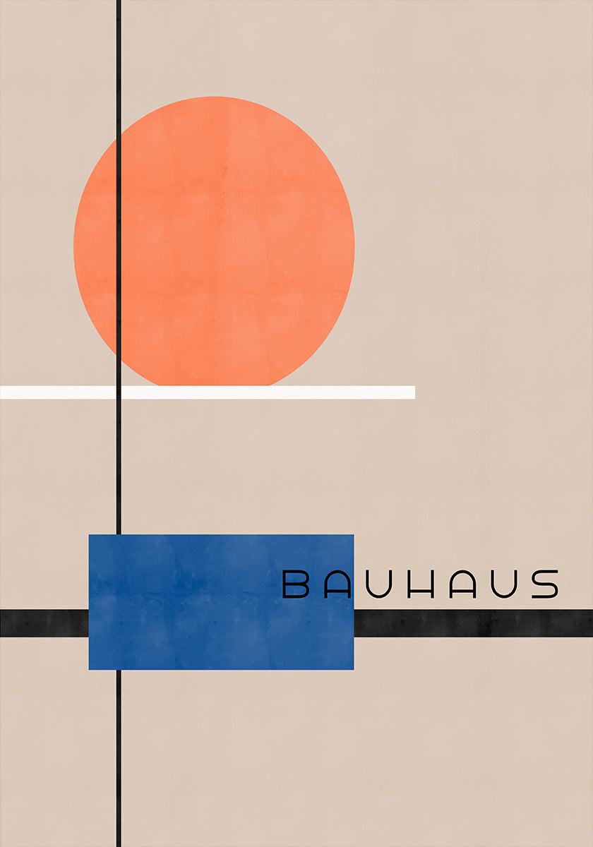 Bauhaus No. 3 Plakat
