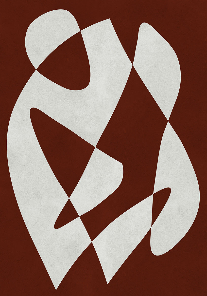 Geometric modern shapes 1 Plakat