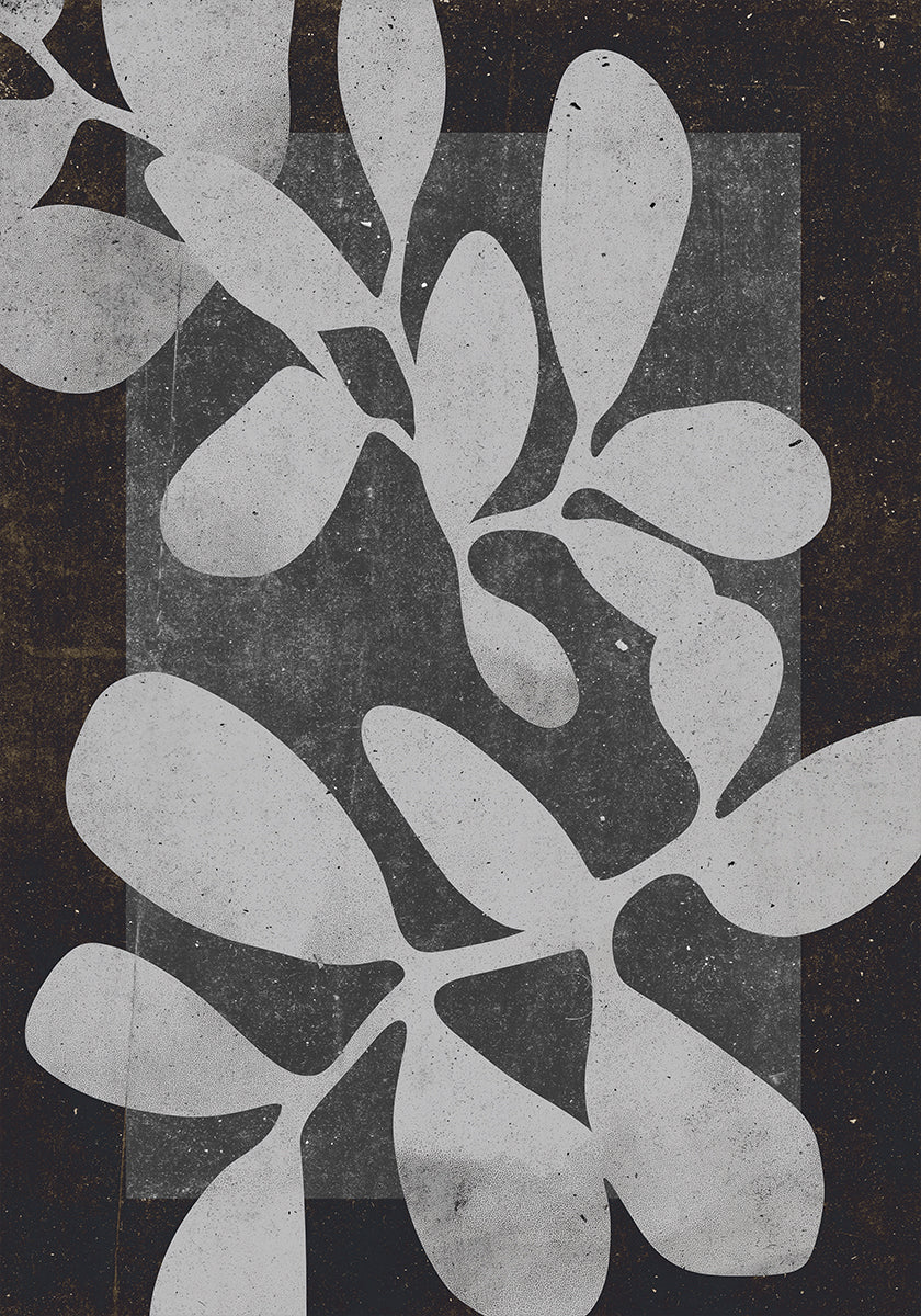 Shapes in Contrast Plakat