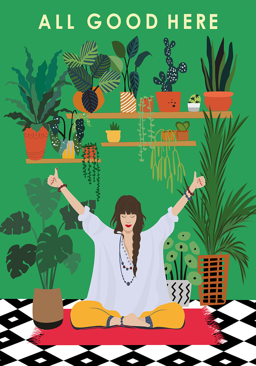 All Good Here Plakat