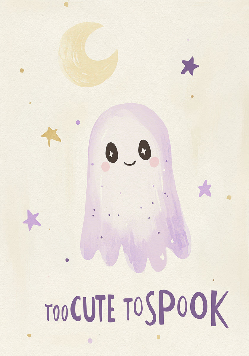 Adorable Ghost Night Plakat