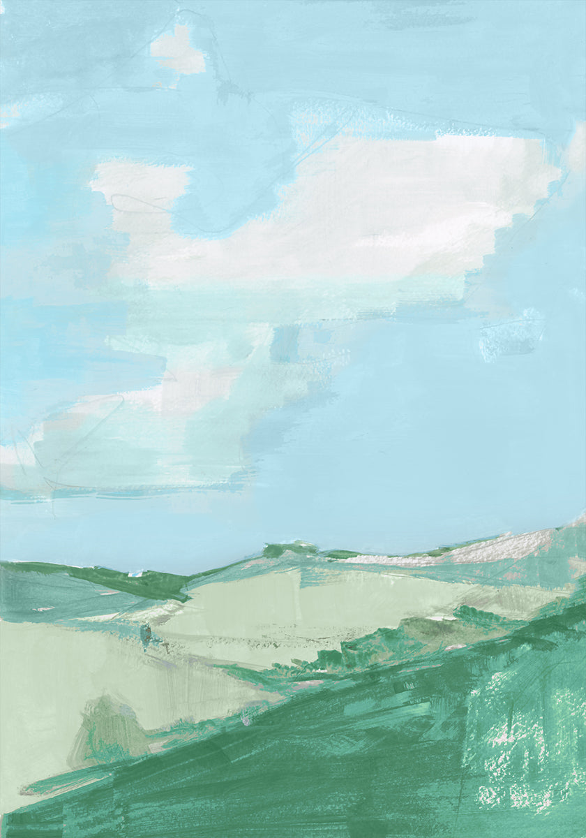 Big Sky Landscape Countryside No 1 Plakat