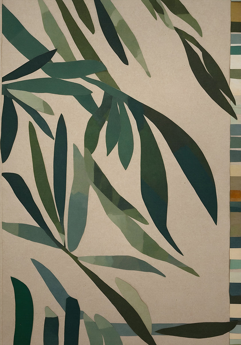 Leafy Mosaics Plakat