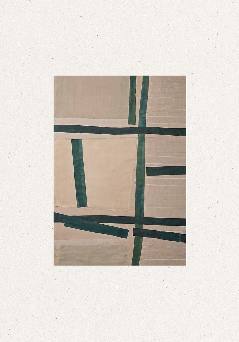 Muted Gridlines Plakat