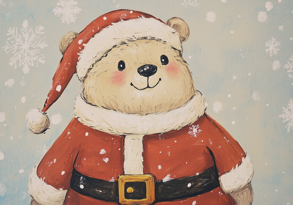 Christmas Bear Plakat
