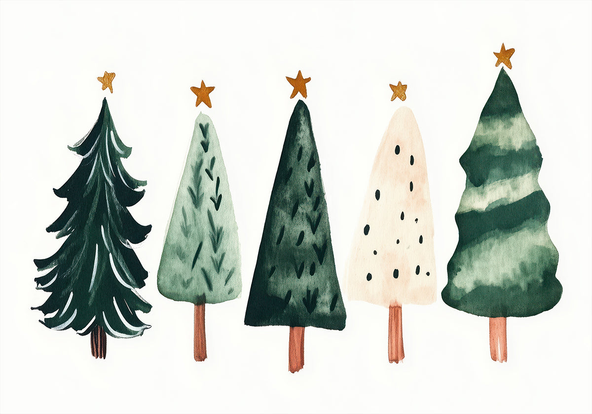 Whimsical Pines Plakat