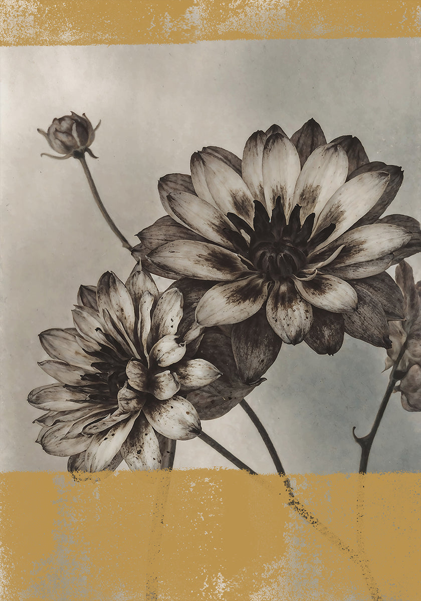 Vintage Flowers No.6 Plakat