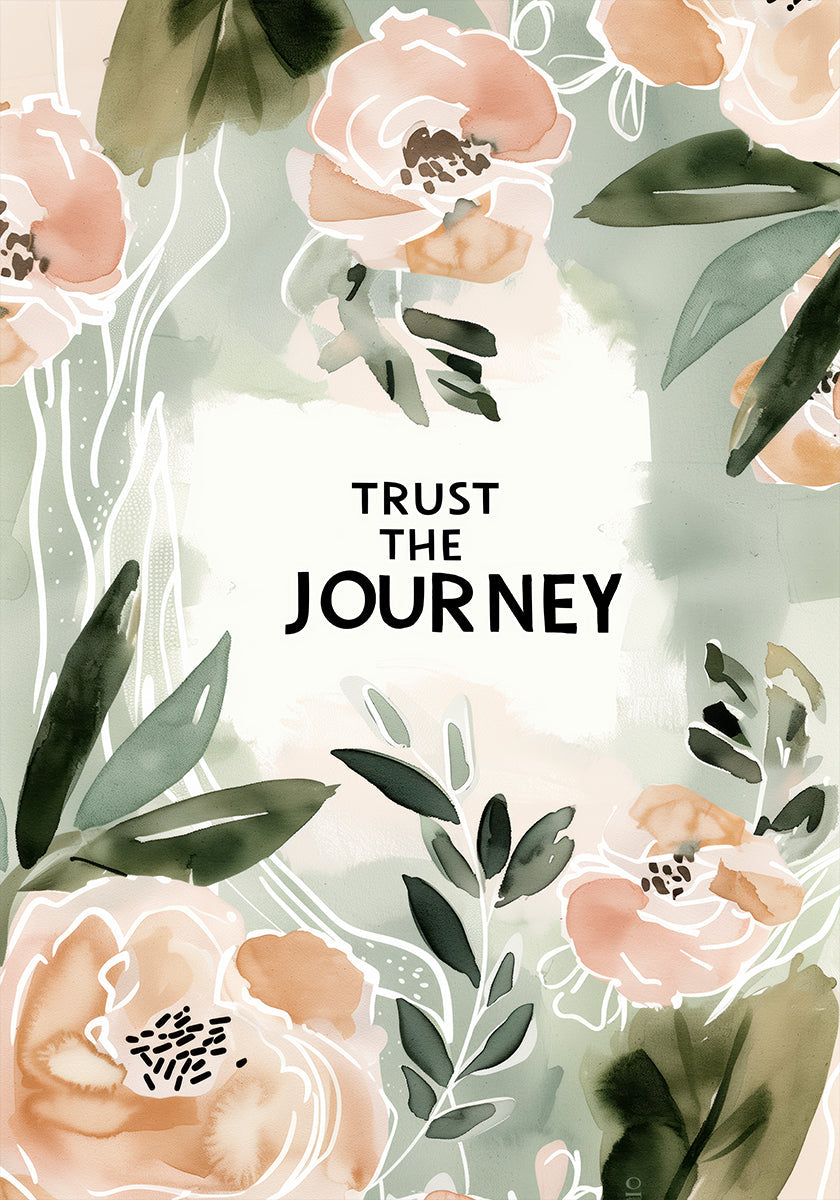 Journey in Bloom Plakat