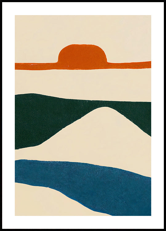 Puesta Del Sol Plakat