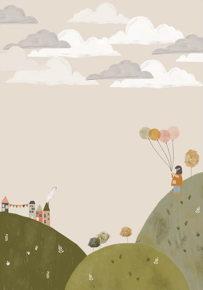 Mountains Walk Plakat