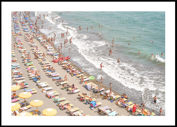 Amalfi Beach Day Plakat