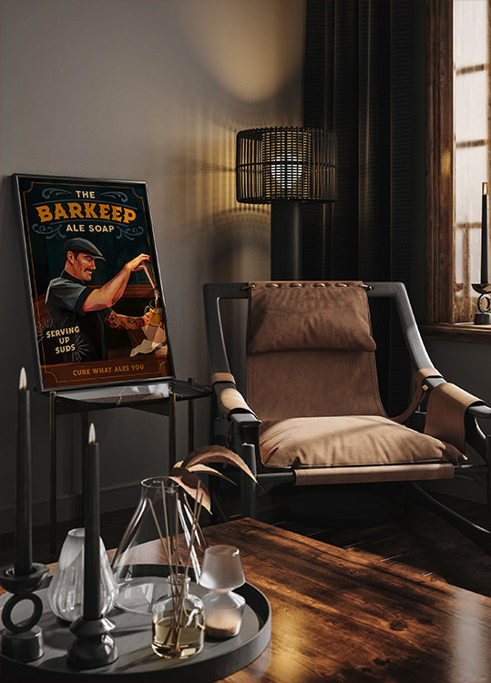 Barkeep Soap 20x30 Plakat