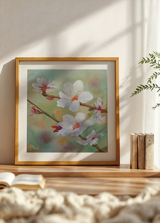 Almond Blossoms Iii Plakat