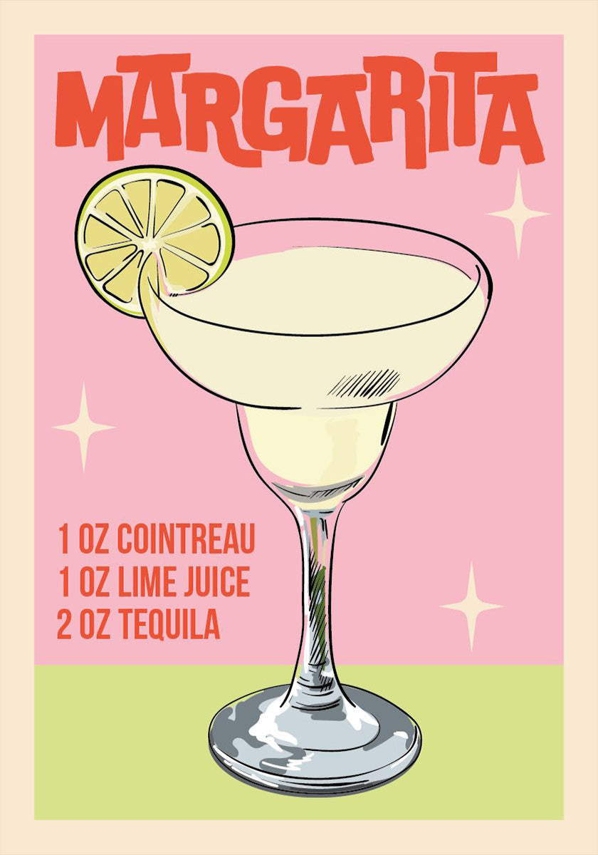 Margarita Cocktail Plakat