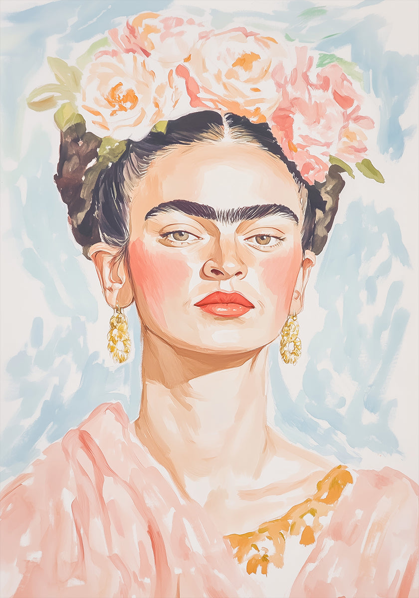 Frida Pastel Color Plakat