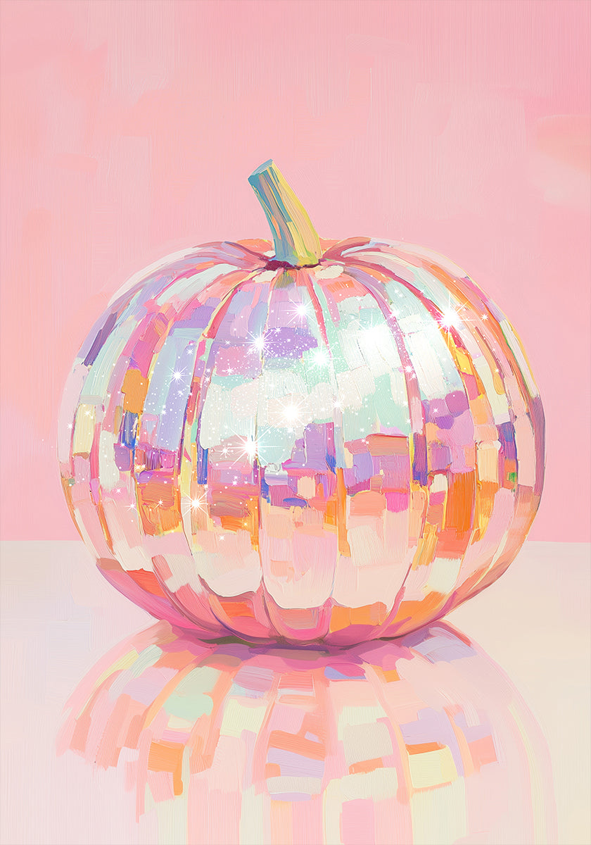 Iridescent Pumpkin Plakat