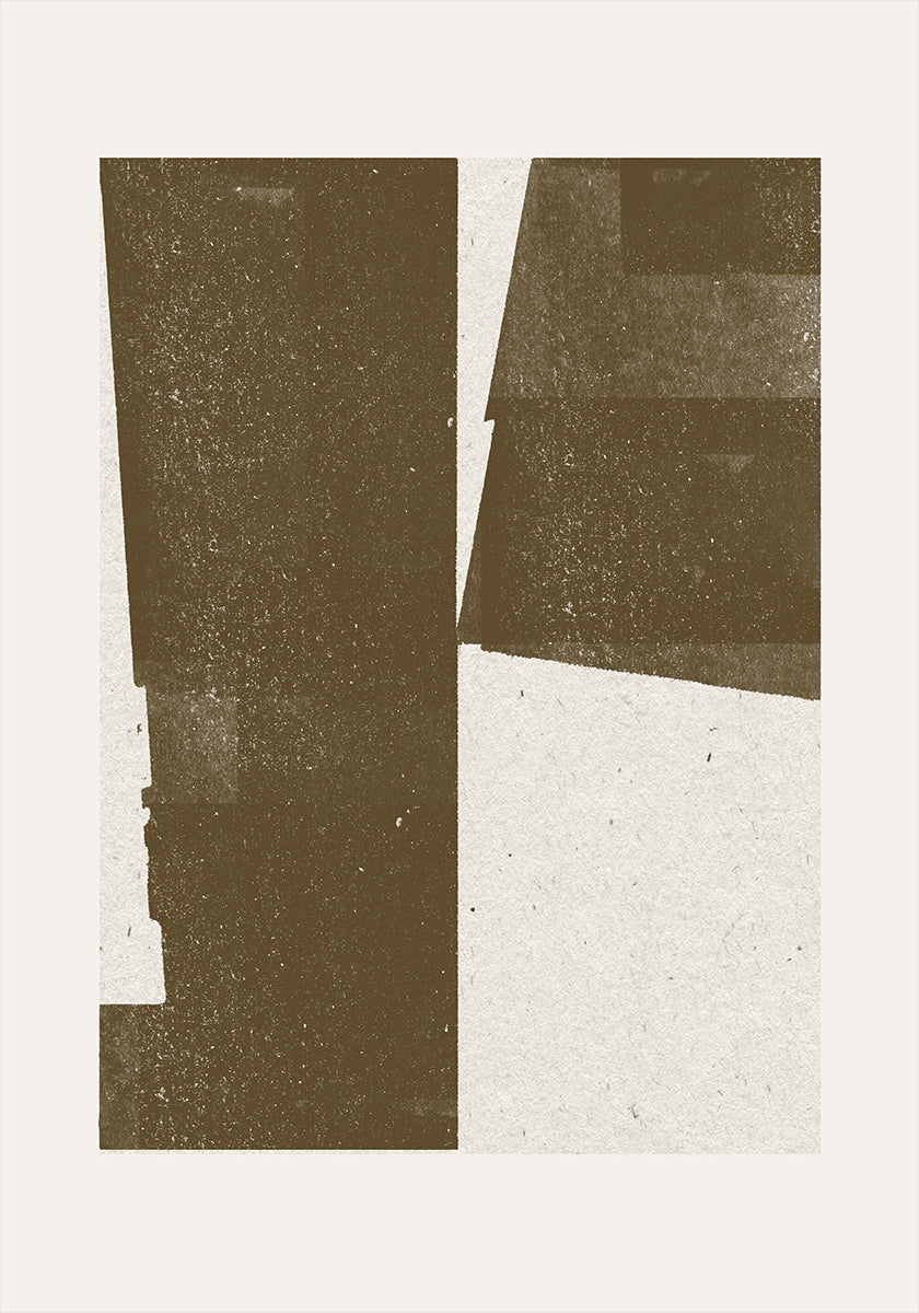 Muted Geometries Plakat