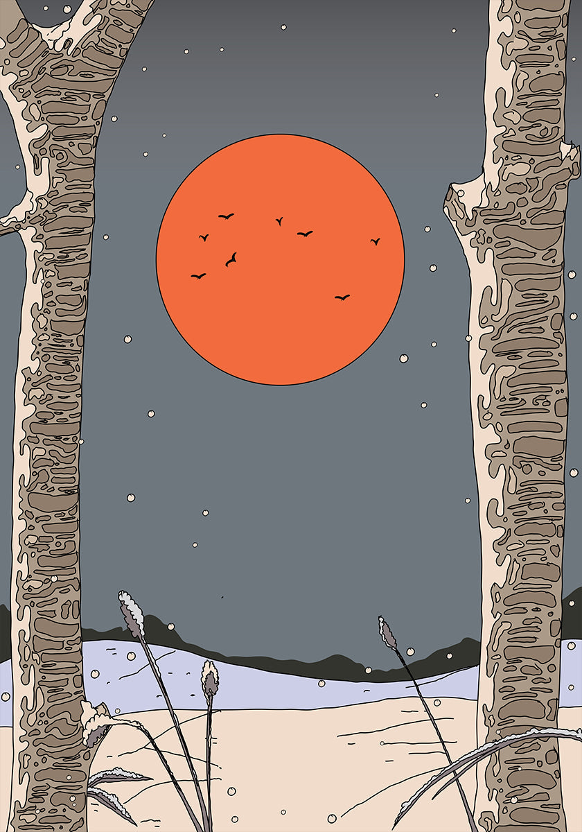 Winter Landscape Plakat