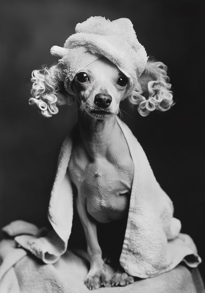 Spa Day Pooch Plakat