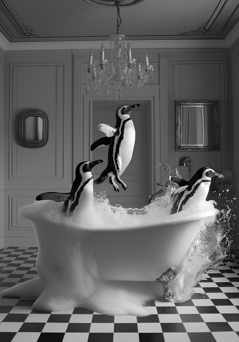 Penguin Party Plakat