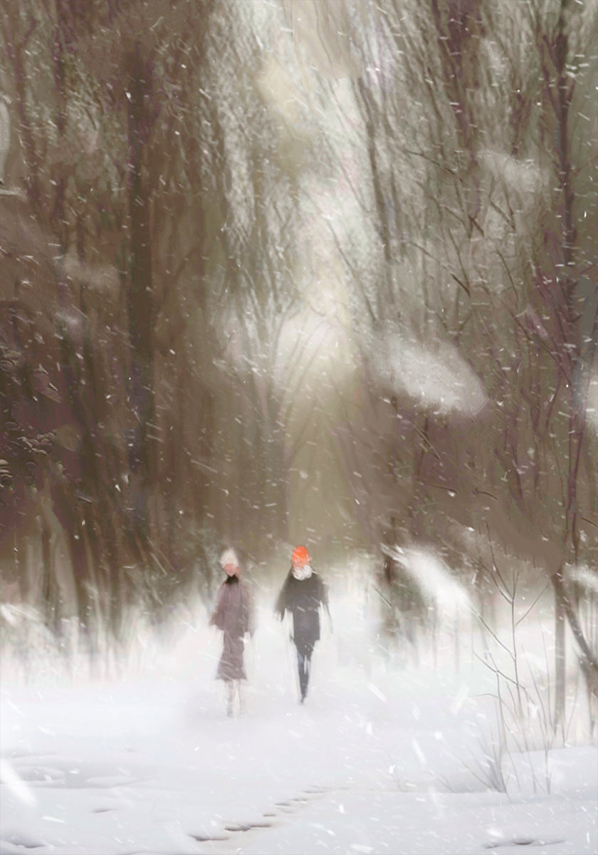 Enjoy the winter Plakat