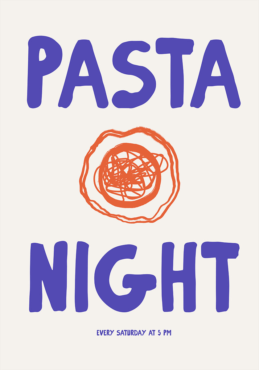 Pasta Lovers Unite! Plakat