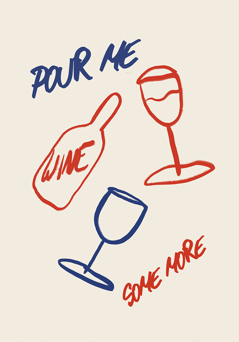 Sips and Scribbles Plakat