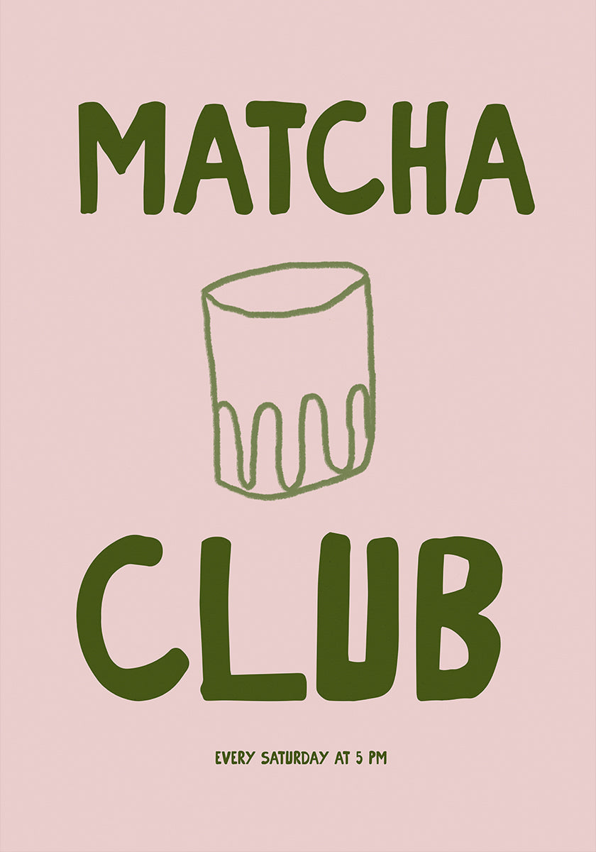 Matcha Gathering Plakat